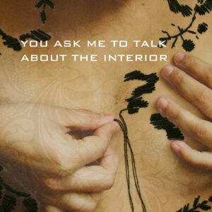 You Ask Me To Talk About the Interior